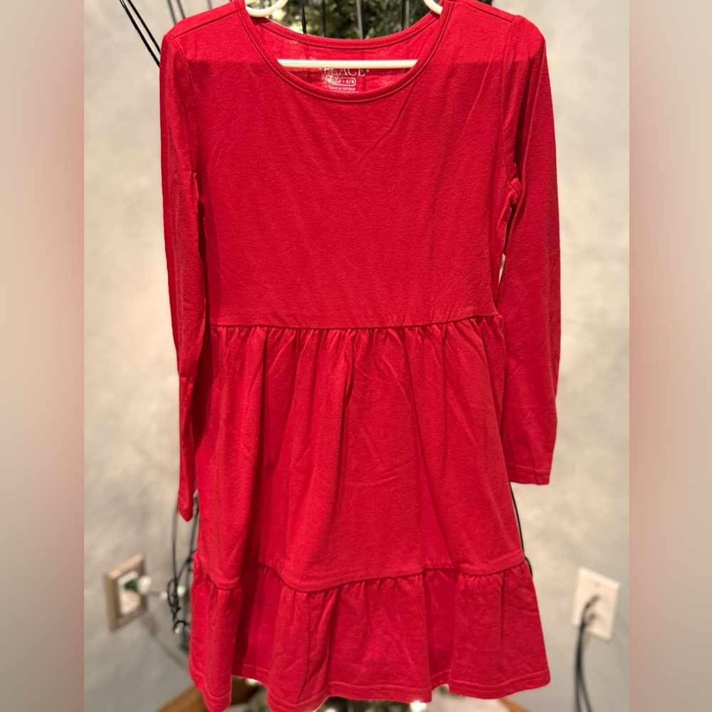 Children’s Place Red Dress, Sz 5/6